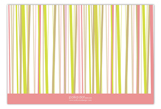 Abstract Stripes Flat Note Card