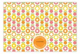 Apples and Oranges Flat Note Card