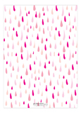 Baby Shower for Girls Umbrella Invitation