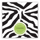 Black Zebra Gift Tag