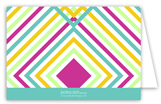 Bright Graphic Graduate Folded Note Card