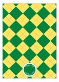 Green and Yellow Argyle