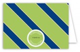 Green Oxford Folded Note Card