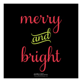 Merry Bright Lights Photo Card