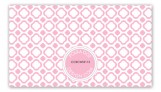 Pink Mod Clover Calling Card