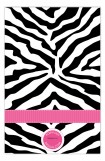 Pink Zebra Photo Card