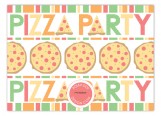 Pizza Party Photo Card