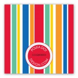 Turning One Primary Colors Gift Tag