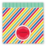 Turning Two Primary Colors Gift Tag
