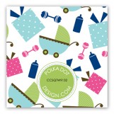 Twin Carriage Gifts Gift Tag