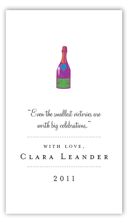 Celebrate In Style Calling Card
