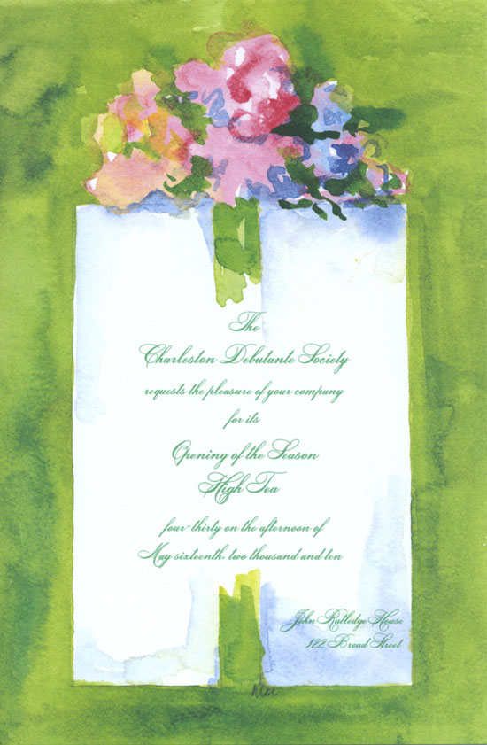 Celery Wrap Invitation