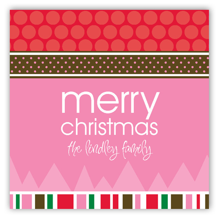 Christmas Memories Square Sticker