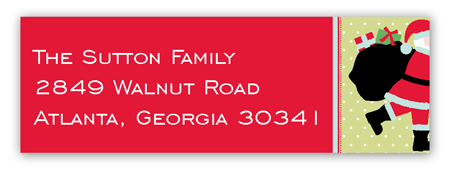 Coming to Town Address Label