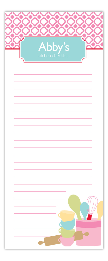 Kitchen Culture Notepad
