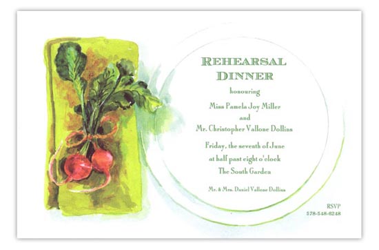 Garden to Table Summer Cookout Invitation