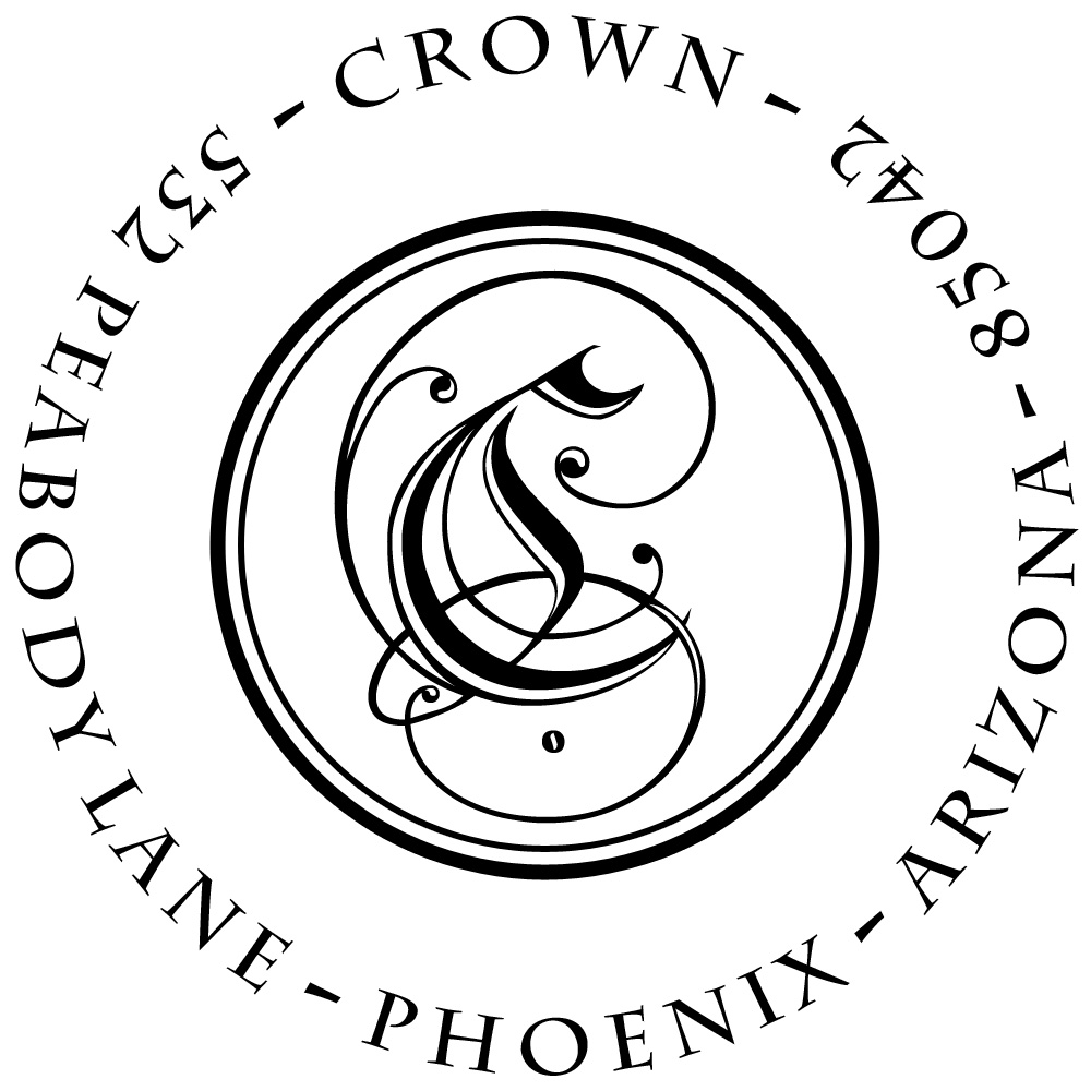 Crown Personalized Stamp