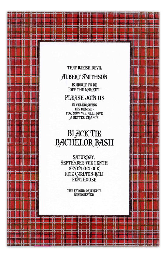 Scottish Invitation