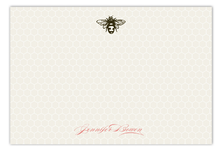 Sweet Bee Flat Note Card