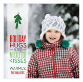 Mistletoe Kisses Photo Card