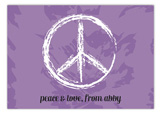 Peace & Love Postcard