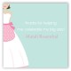 Kiss the Brunette Cook Gift Tag