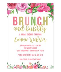 Bridal Luncheon Invitations