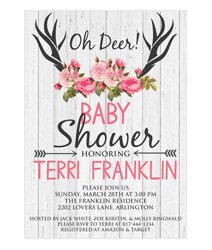 Baby Shower Invitations for Girls