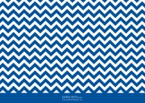 Blue Chevron Tailgate Football Party