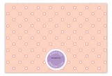 A Colorful Easter Coral Flat Note Card