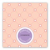 A Colorful Easter Coral Gift Tag