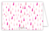 Baby Shower Umbrella Girl Note Card