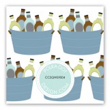 Beers and Cheers Custom Gift Tags