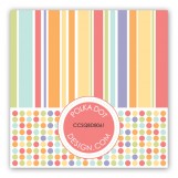 Birthday Bounce Pastels Gift Tag