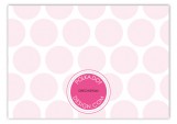 Black Polka Dot Undies Wedding Enclosure Cards