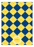 Blue and Yellow Argyle