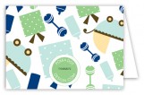 Blue Carriage Gifts Folded Note Card
