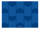 Blue Pennant Photo Card