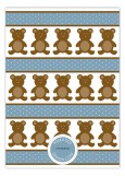 Boy Teddy Bear Icon Invitation