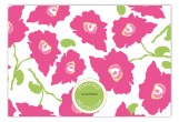 Bright Pink Poppies Flat Note Card