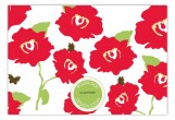 Bright Poppy Flat Note Card