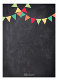 Chalkboard Birthday Boy Invitation