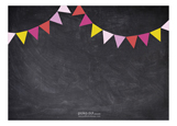 Chalkboard Birthday Girl Photo Card