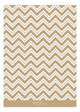 Chevron Greeting Tan Photo Card