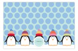 Chilly Penguins Photo Card