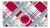 Christmas Plaid Calling Card