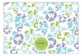 Classy Floral Flat Note Card