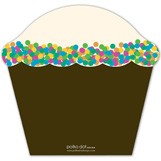 Confetti Sprinkles Cupcake