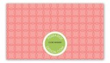 Coral Trellis Calling Card