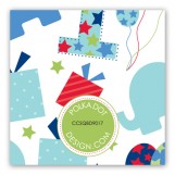 First Birthday Train Gift Tag